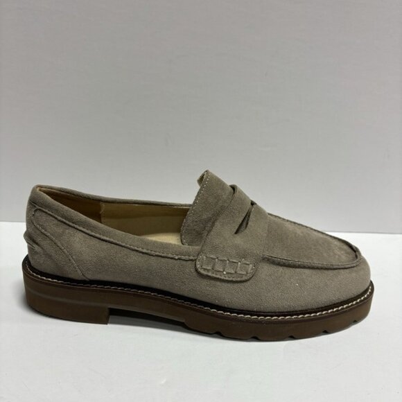 Anne Klein Women’s Everly, Taupe Slip-On Loafers, Size 7.5 Wide - Picture 1 of 5
